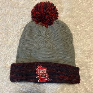 St Louis Cardinals Coca Cola Pom Beanie SGA Cap Baseball Hat